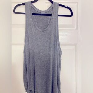Pure Barre Stretchy Gray Sleeveless Women's Top